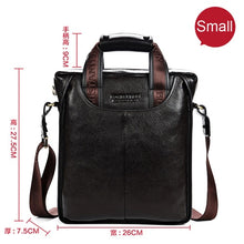 Load image into Gallery viewer, Bostanten 100% Top GENUINE LEATHER Cowhide Shoulder Leisure Men's Bag Business Messenger Portable Briefcase Laptop Casual Purse